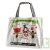 Grand sac cabas coton biologique "D�jeuner sur l'herbe" by Virgo, 55x43 cm